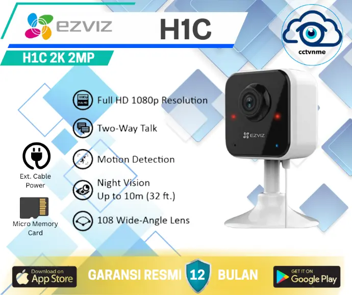 Paket CCTV Ezviz H1c